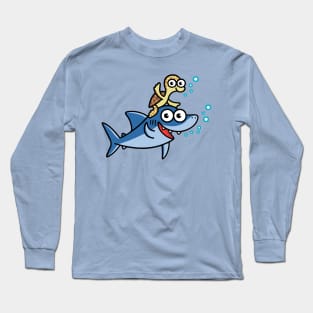 Little Shark and Friend Long Sleeve T-Shirt